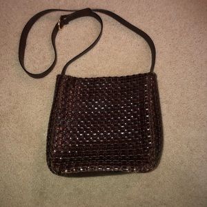 Basketweave crossbody